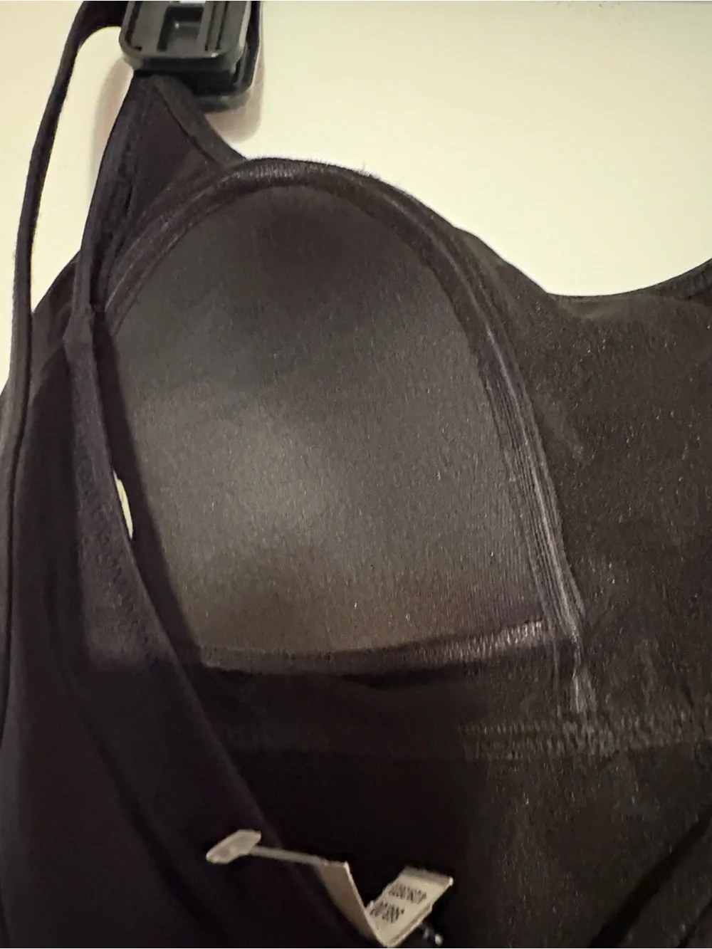Gottex Black strappy one piece swimsuit